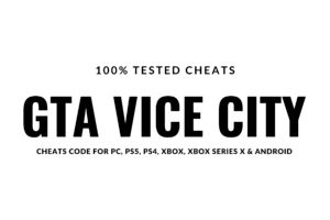 GTA VICE CITY Cheats